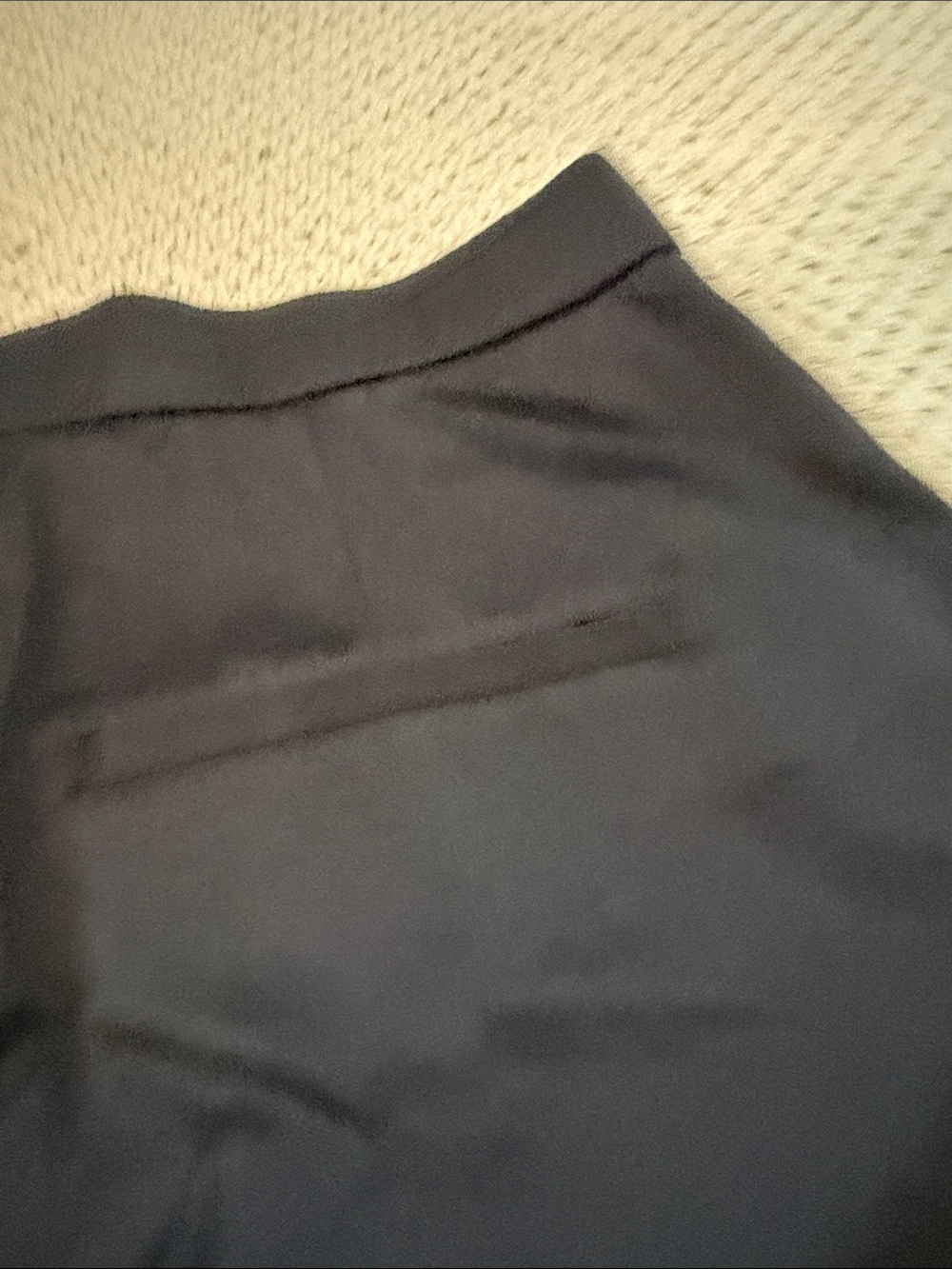 Abercrombie & Fitch Black High-Waist Tailored Shorts - Picture 5 of 5